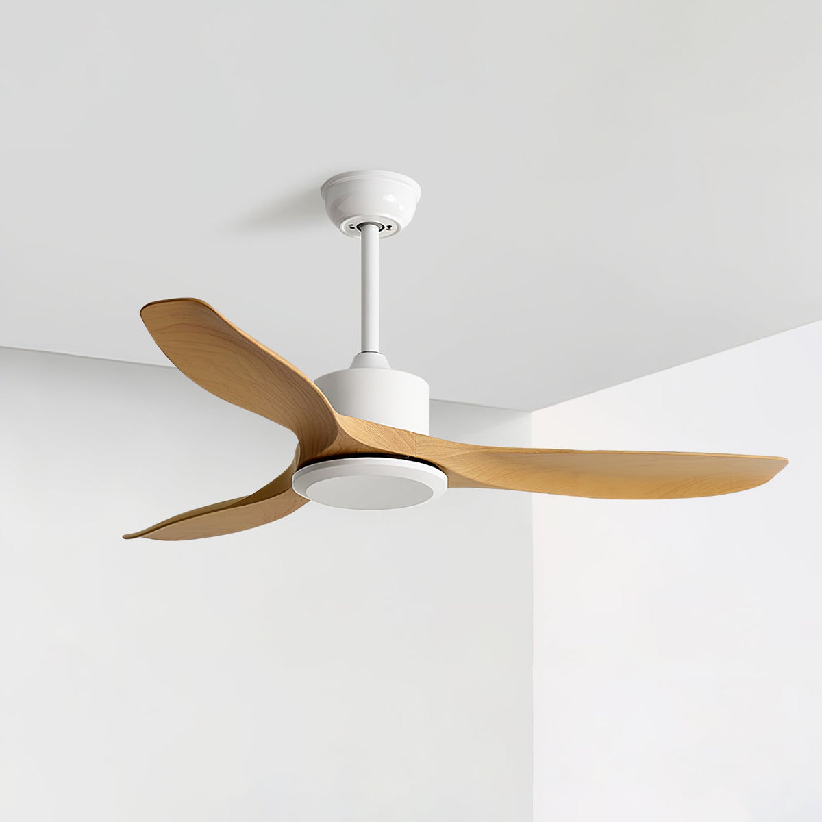 Aldaine minimalistische Holz-Deckenventilator