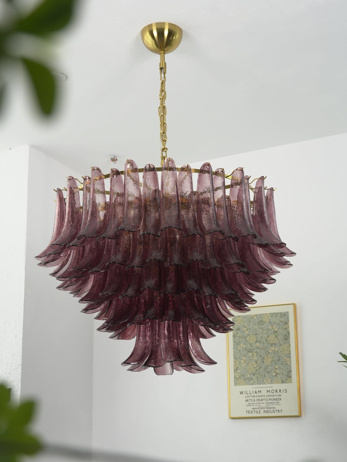 Amethyst Bloom Kronleuchter