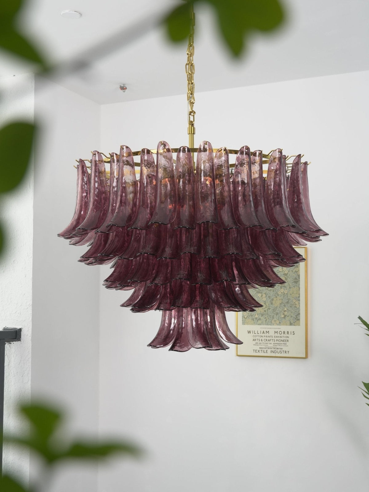 Amethyst Bloom Kronleuchter