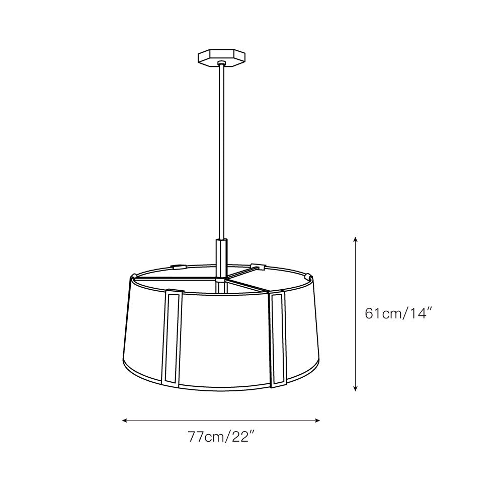 Gloruvyn Kronleuchter zeitgenössische minimalistische Kronleuchte aus natürlichem Metall