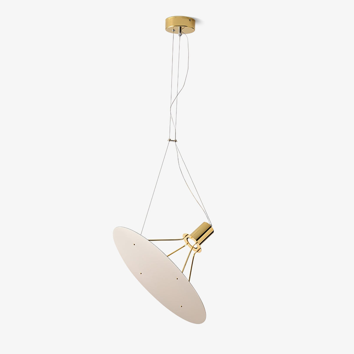 Brio Pendelleuchte aus Stahl im minimalistischen Stil