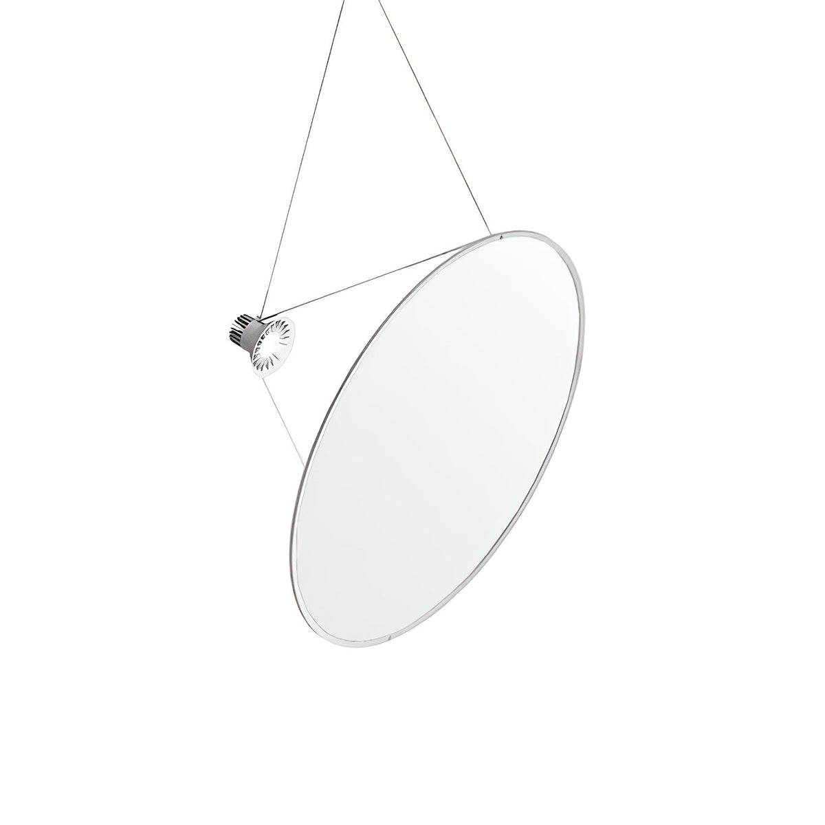 Brio Pendelleuchte aus Stahl im minimalistischen Stil