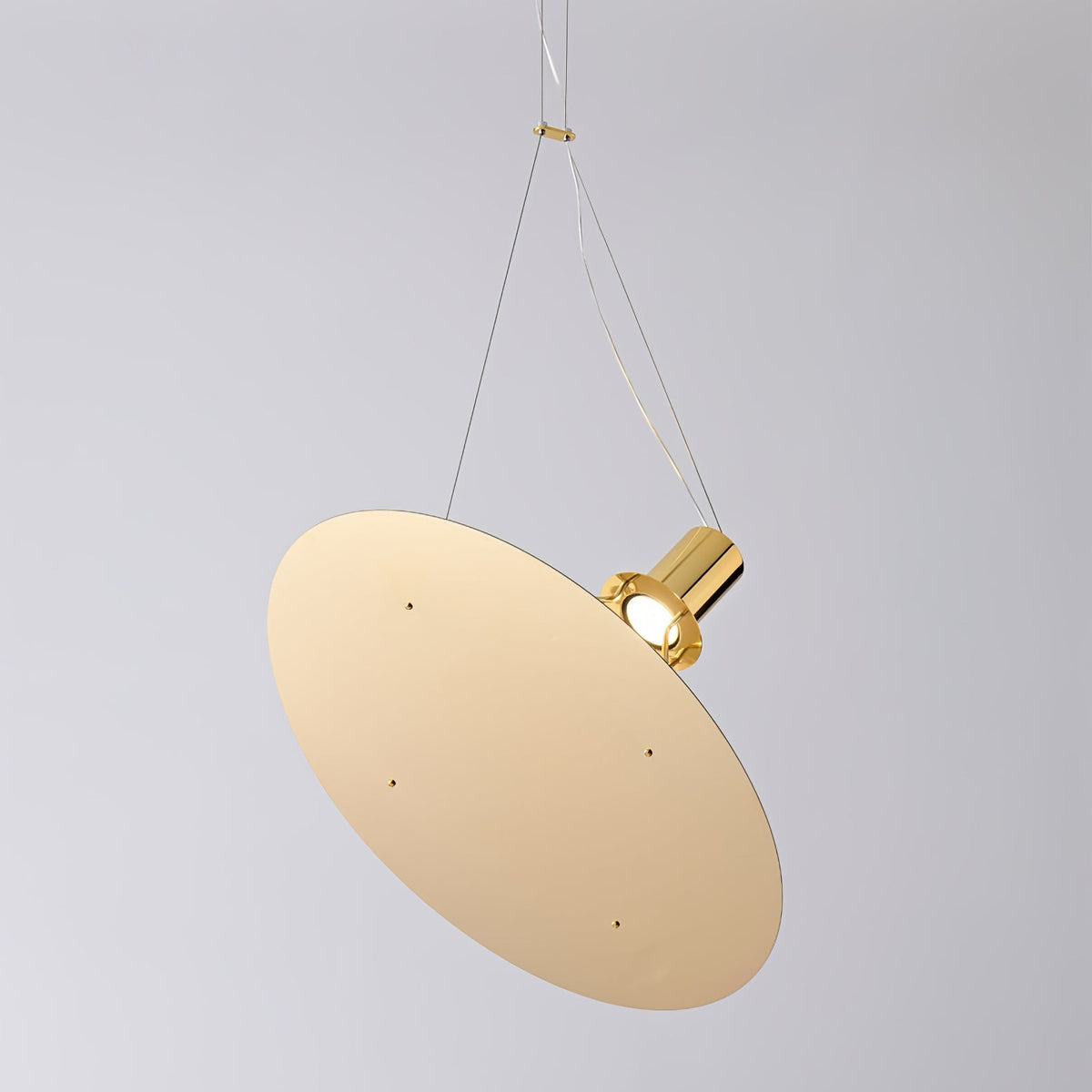 Brio Pendelleuchte aus Stahl im minimalistischen Stil
