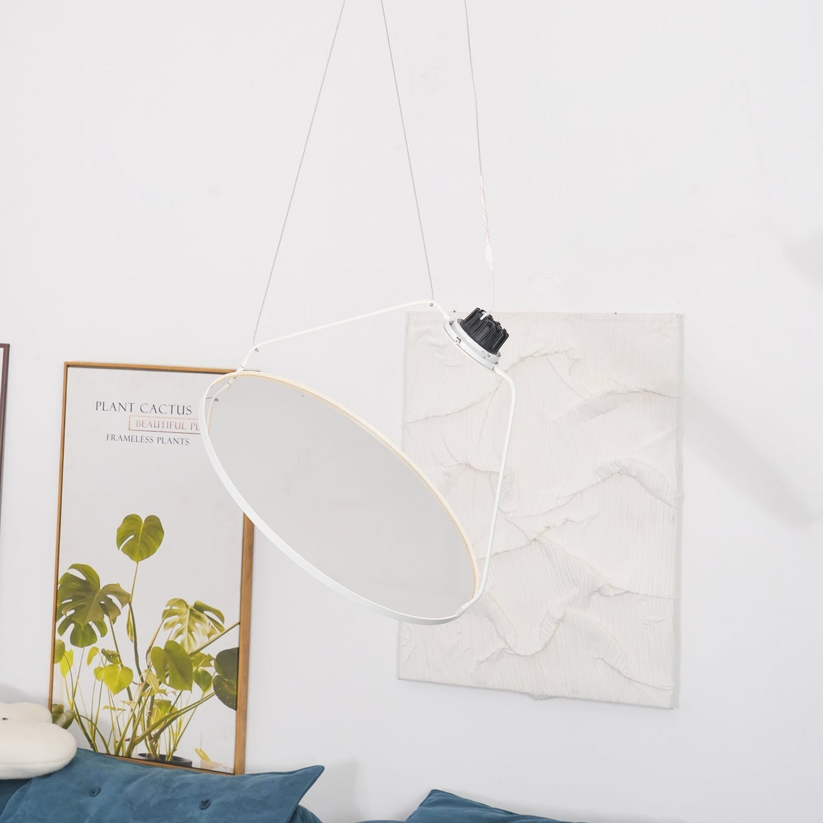 Brio Pendelleuchte aus Stahl im minimalistischen Stil