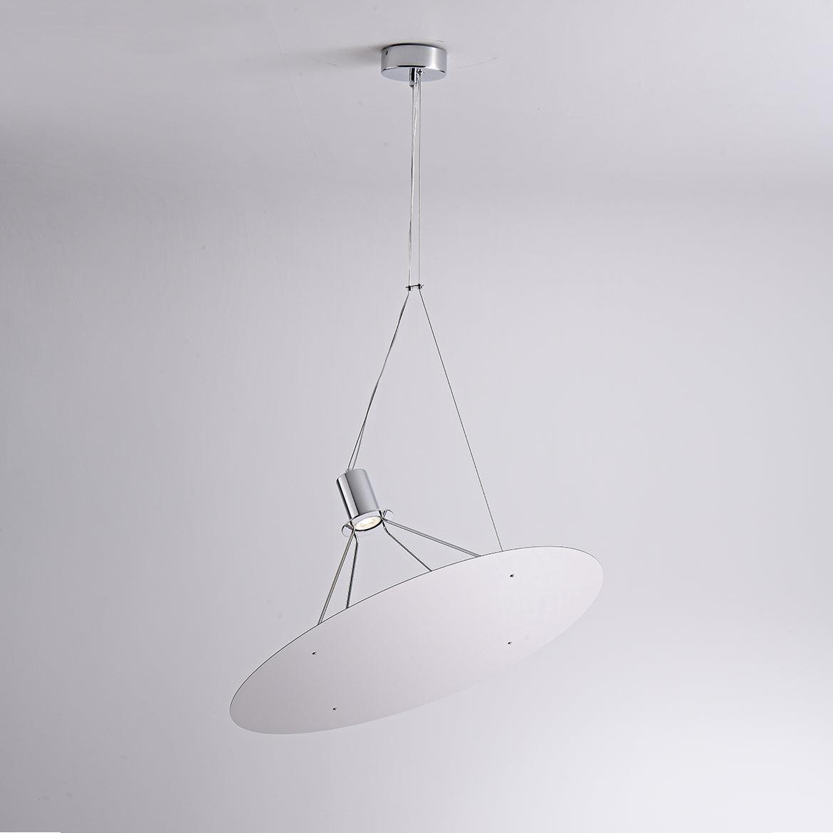Brio Pendelleuchte aus Stahl im minimalistischen Stil