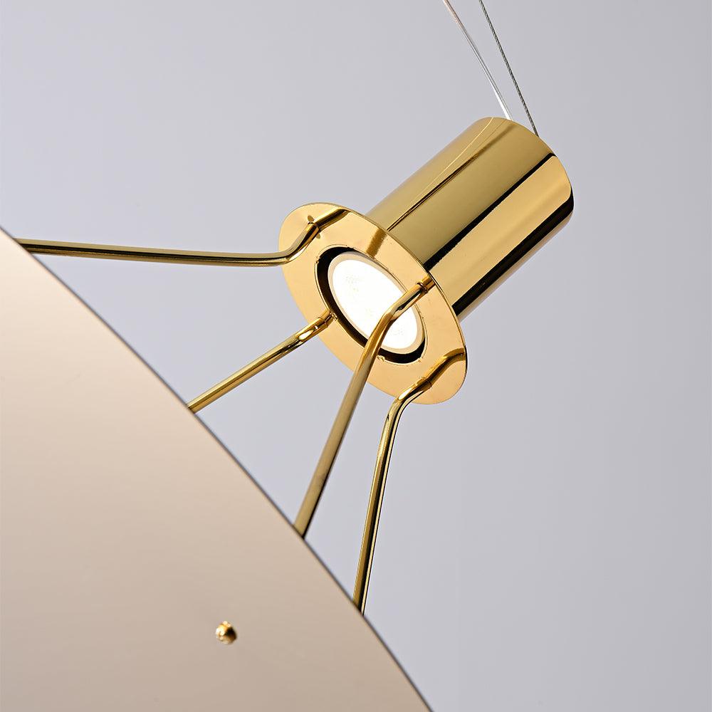 Brio Pendelleuchte aus Stahl im minimalistischen Stil