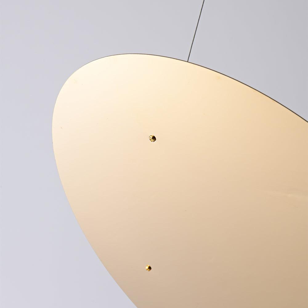 Brio Pendelleuchte aus Stahl im minimalistischen Stil