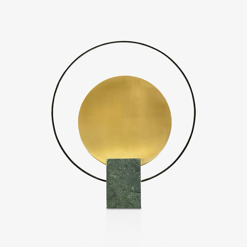 Lirixy Marmor-Tischleuchte in geometrischer Form