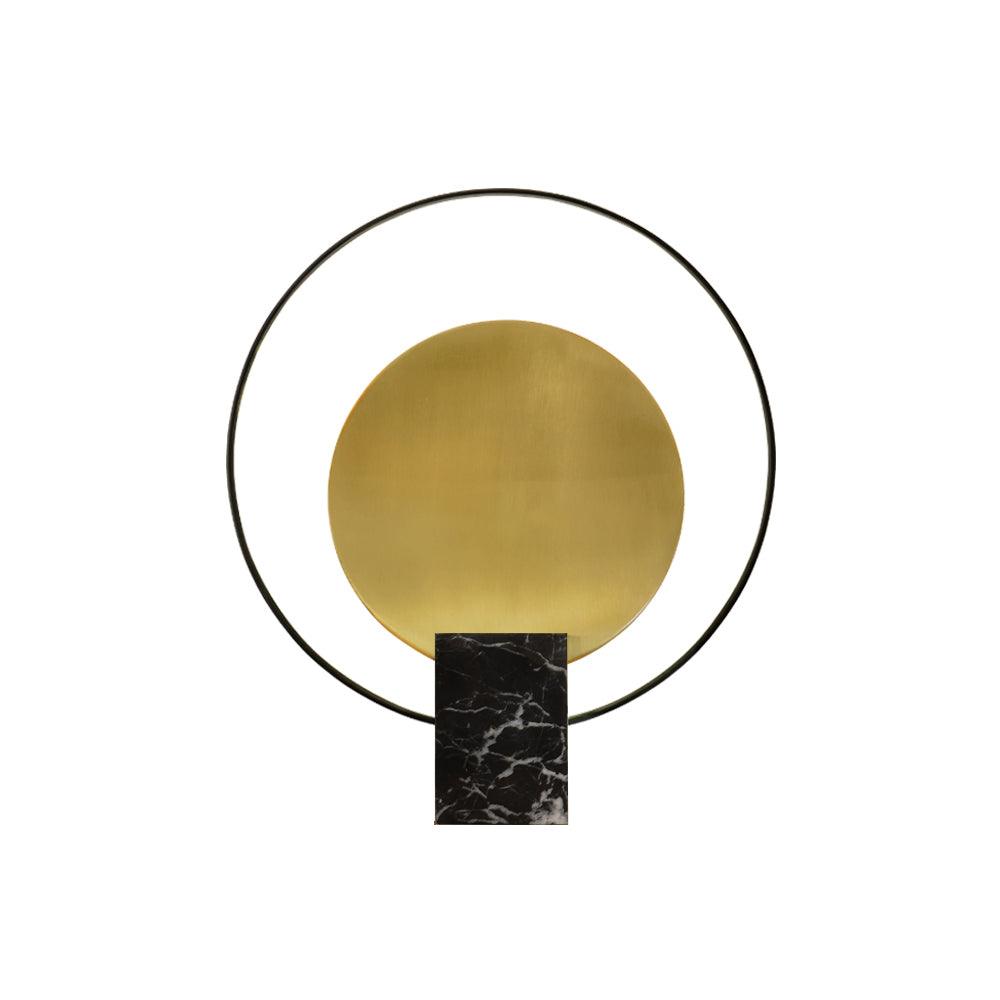 Lirixy Marmor-Tischleuchte in geometrischer Form