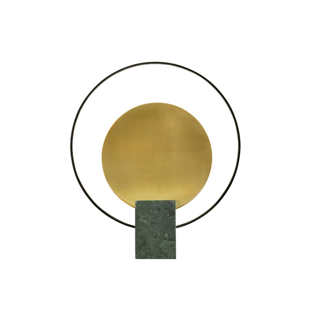 Lirixy Marmor-Tischleuchte in geometrischer Form