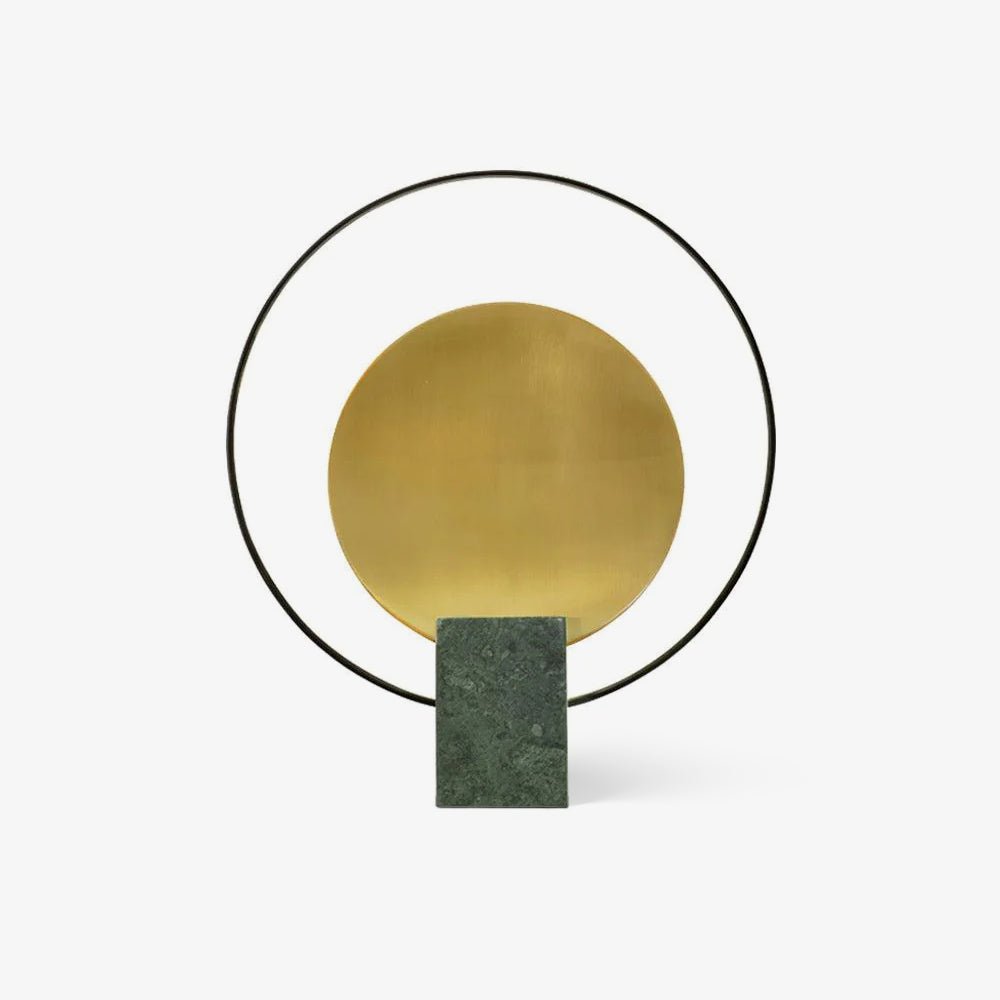Lirixy Marmor-Tischleuchte in geometrischer Form
