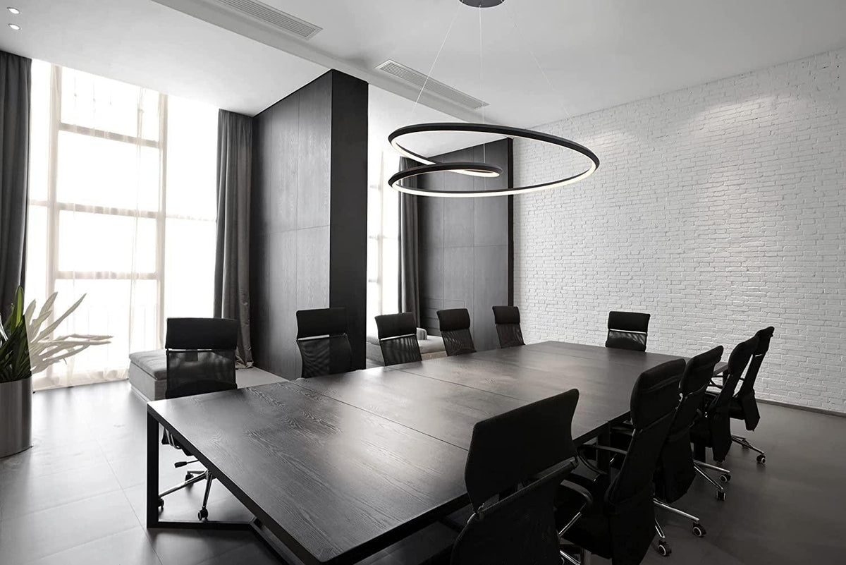 Dilen Kronleuchter Gold Aluminium Opalglas