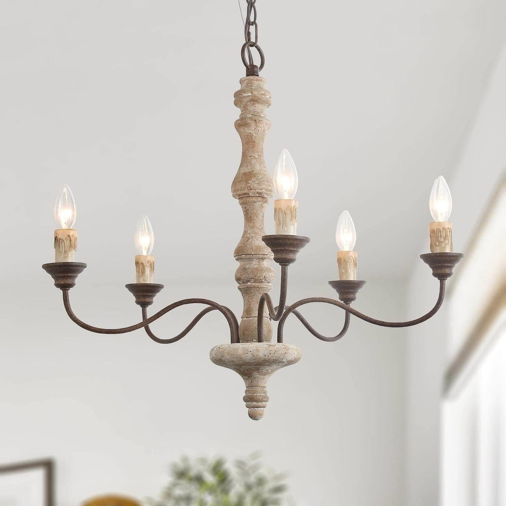 Fljotuvyi Kronleuchter aus Holz und Metall Individual Creativity