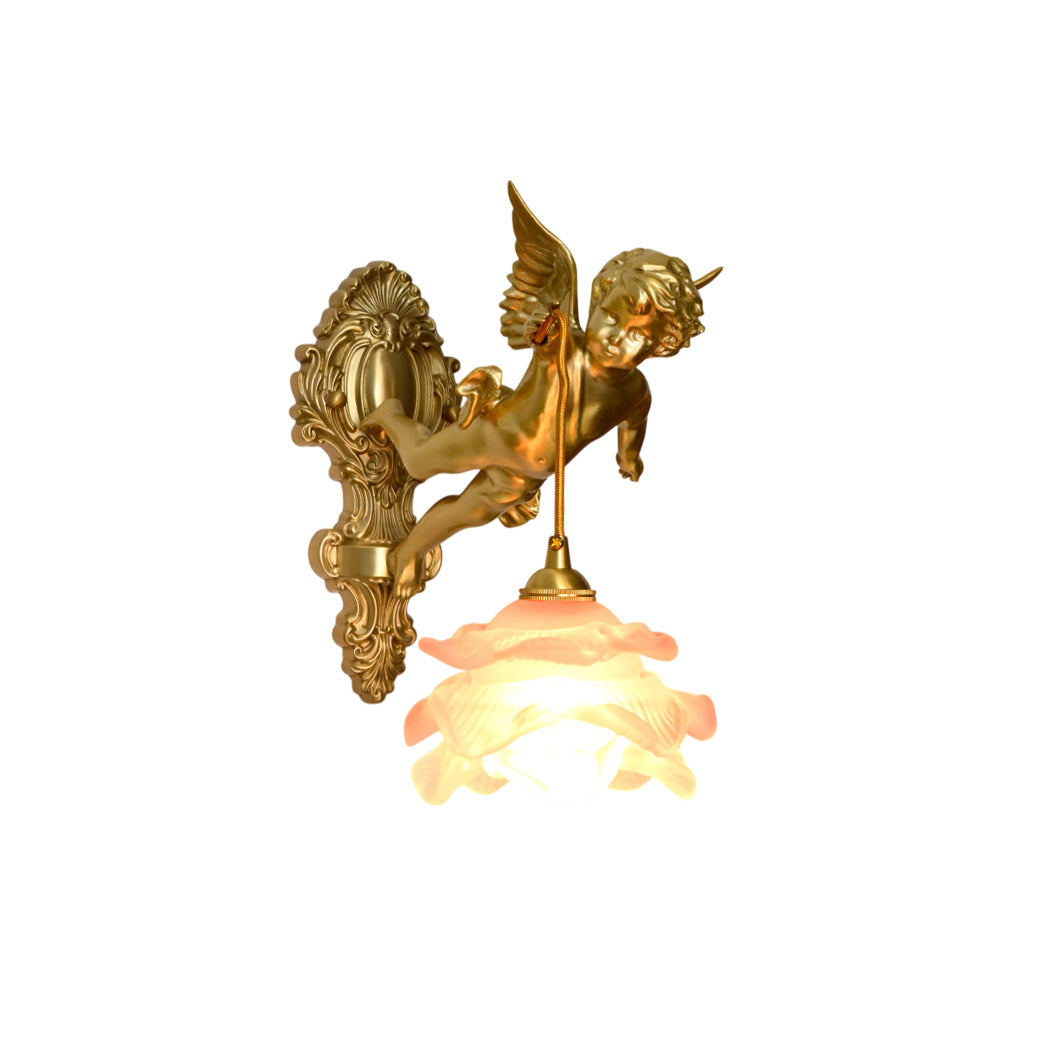 Solange Angel Glas Wandleuchte