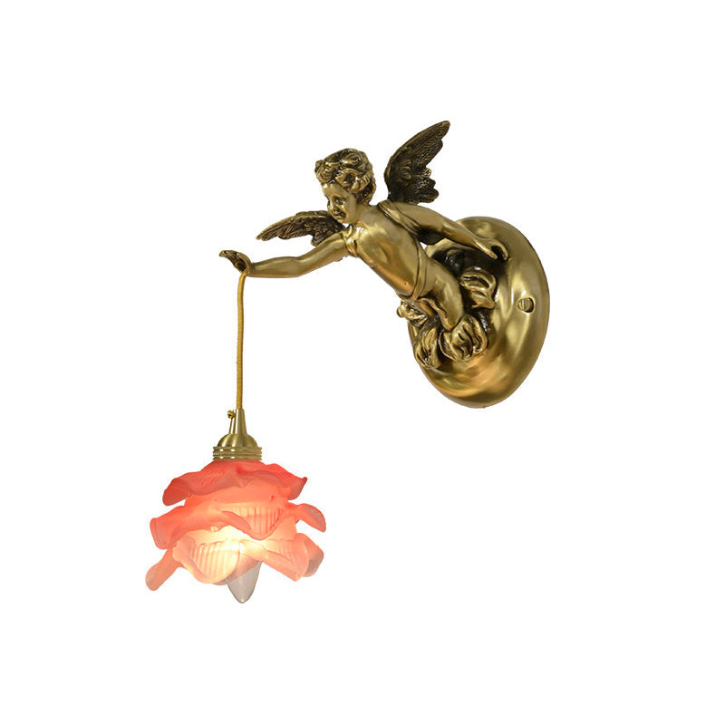 Solange Angel Glas Wandleuchte