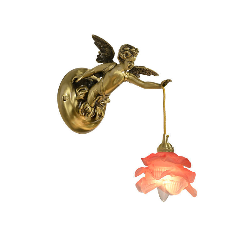 Solange Angel Glas Wandleuchte