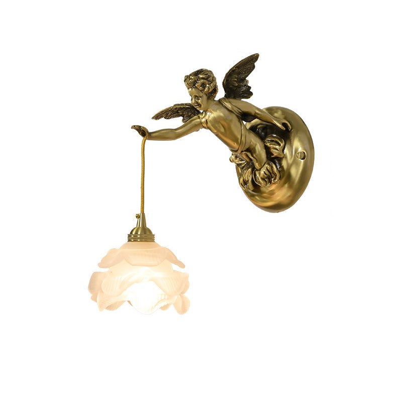 Solange Angel Glas Wandleuchte