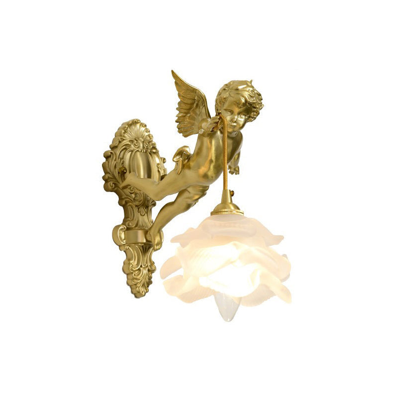 Solange Angel Glas Wandleuchte