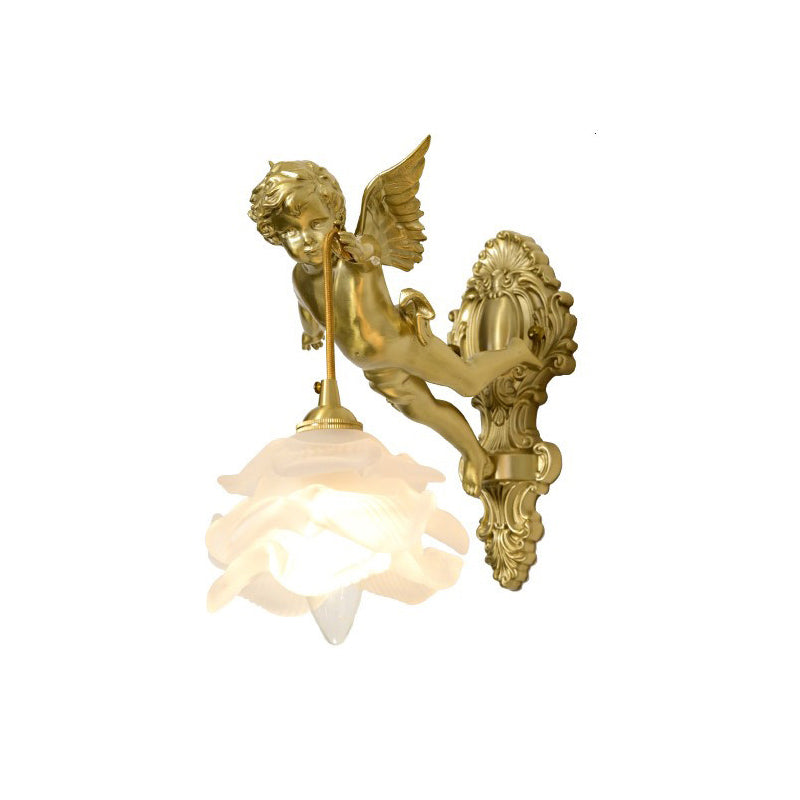 Solange Angel Glas Wandleuchte