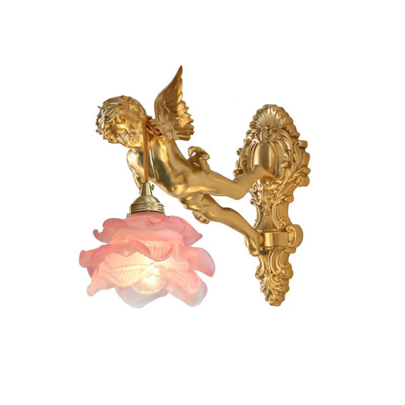 Solange Angel Glas Wandleuchte