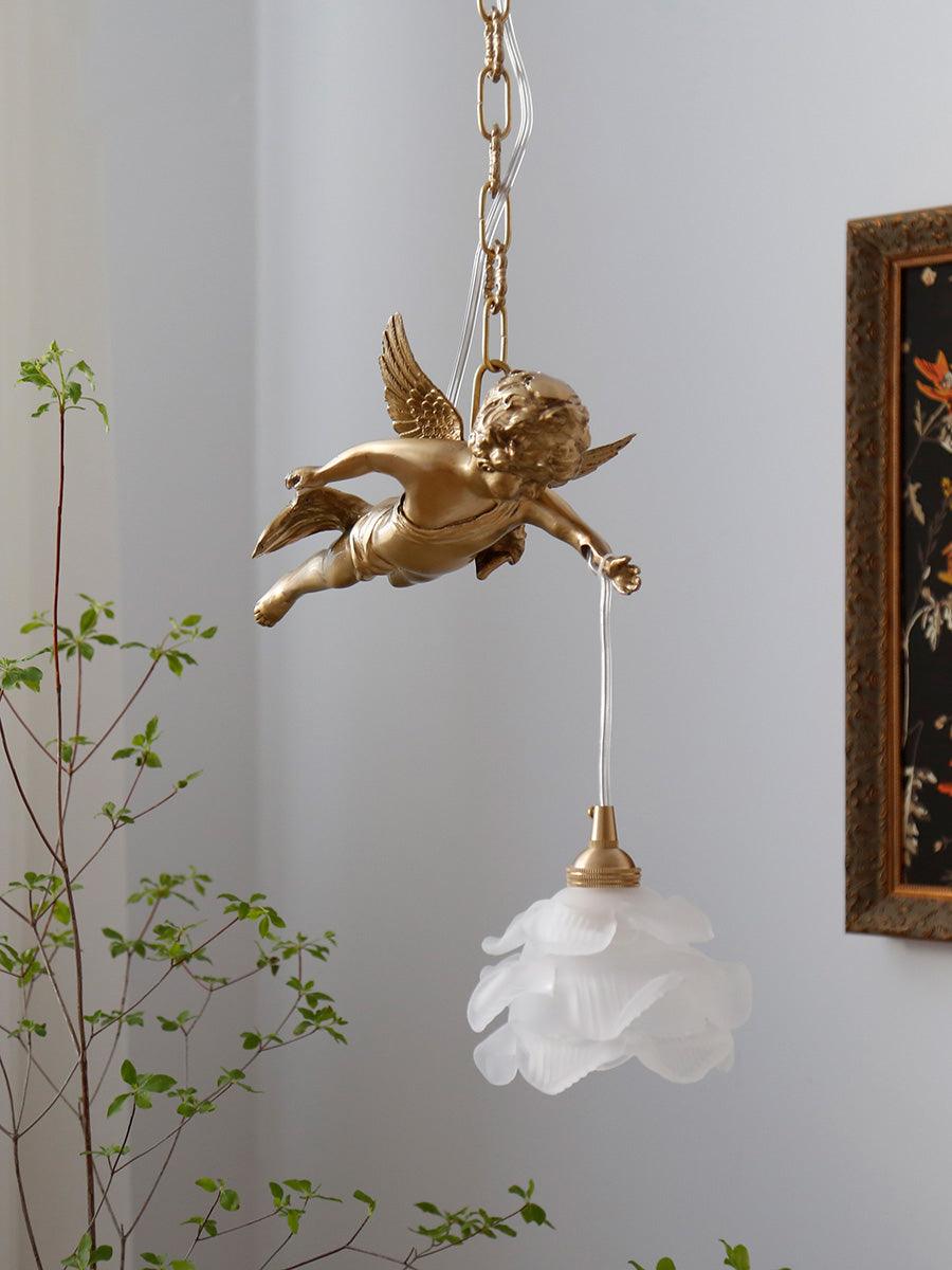 Solene Messing-Luxus-Pendelleuchte