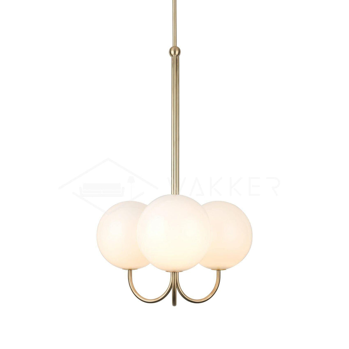 Brin Pendelleuchte aus Metall und Glas in eleganter Ausführung