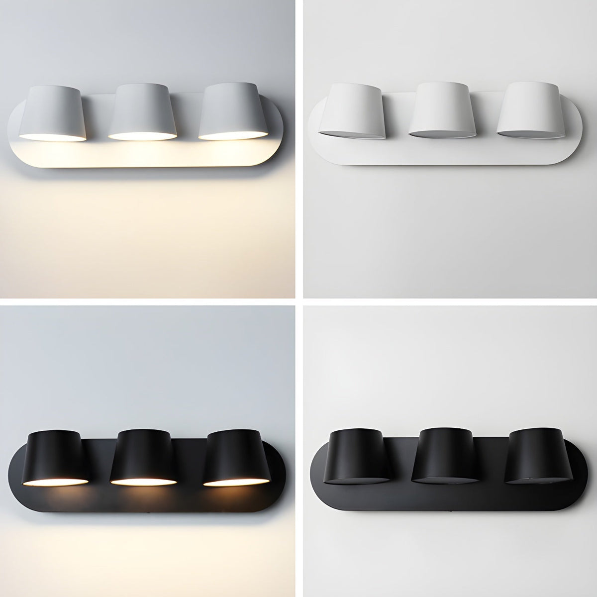 Aurlaeir einstellbare Wandleuchte mit Stecker