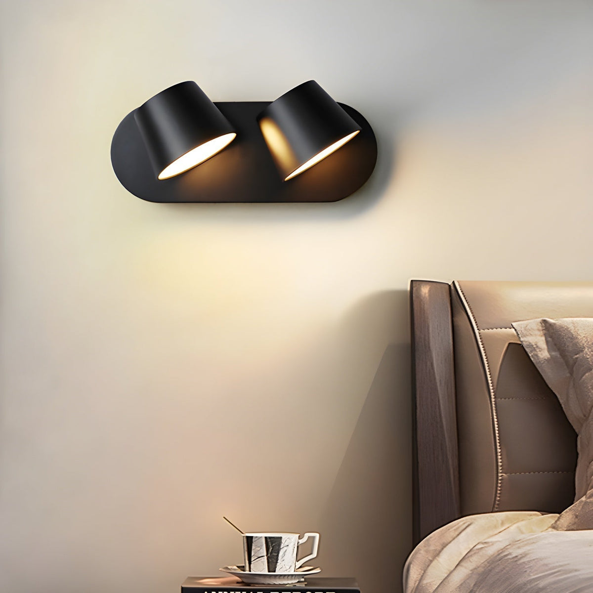 Aurlaeir einstellbare Wandleuchte mit Stecker