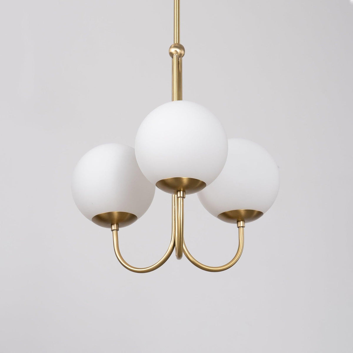 Brin Pendelleuchte aus Metall und Glas in eleganter Ausführung