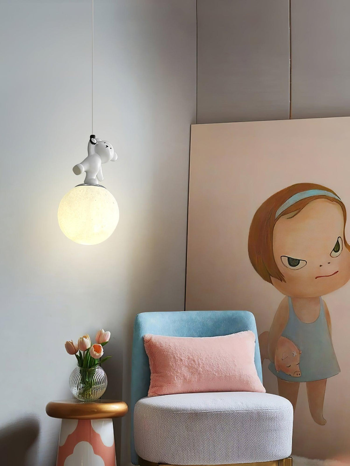 Amelio Kunstharz Pendelleuchte Cozy