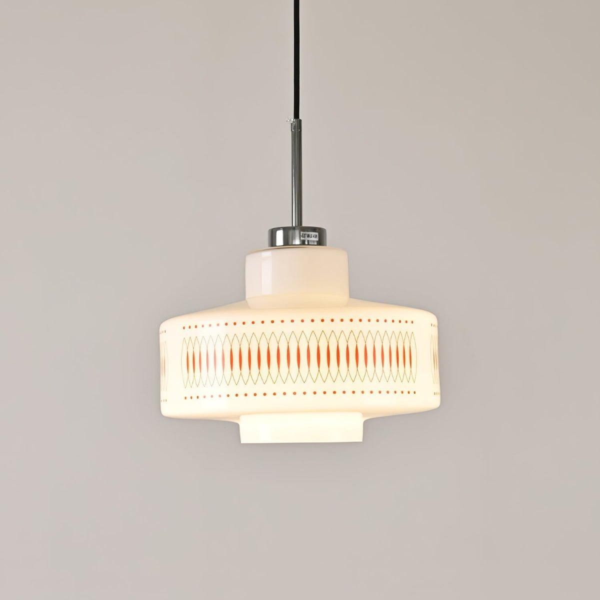 Aelaris Vintage-Glas-Pendelleuchte