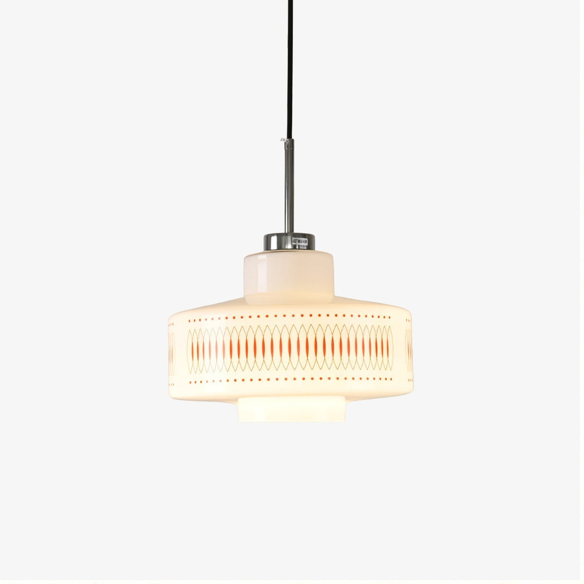 Aelaris Vintage-Glas-Pendelleuchte