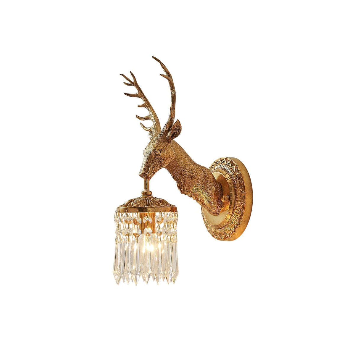 Antler Kristall-Wandleuchte