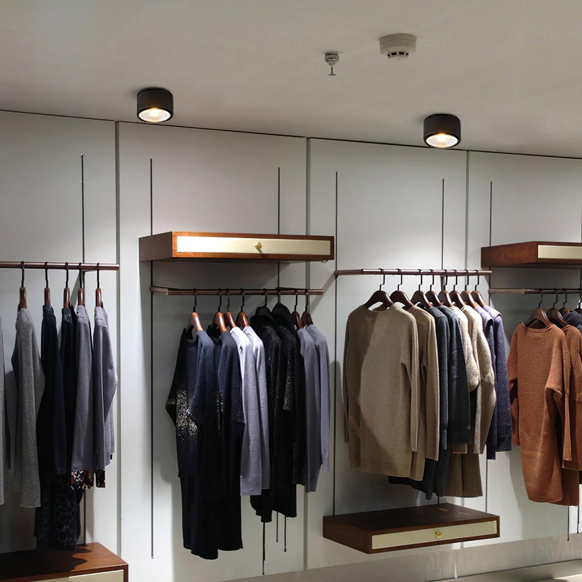 Nero Classic Steel Deckenleuchte