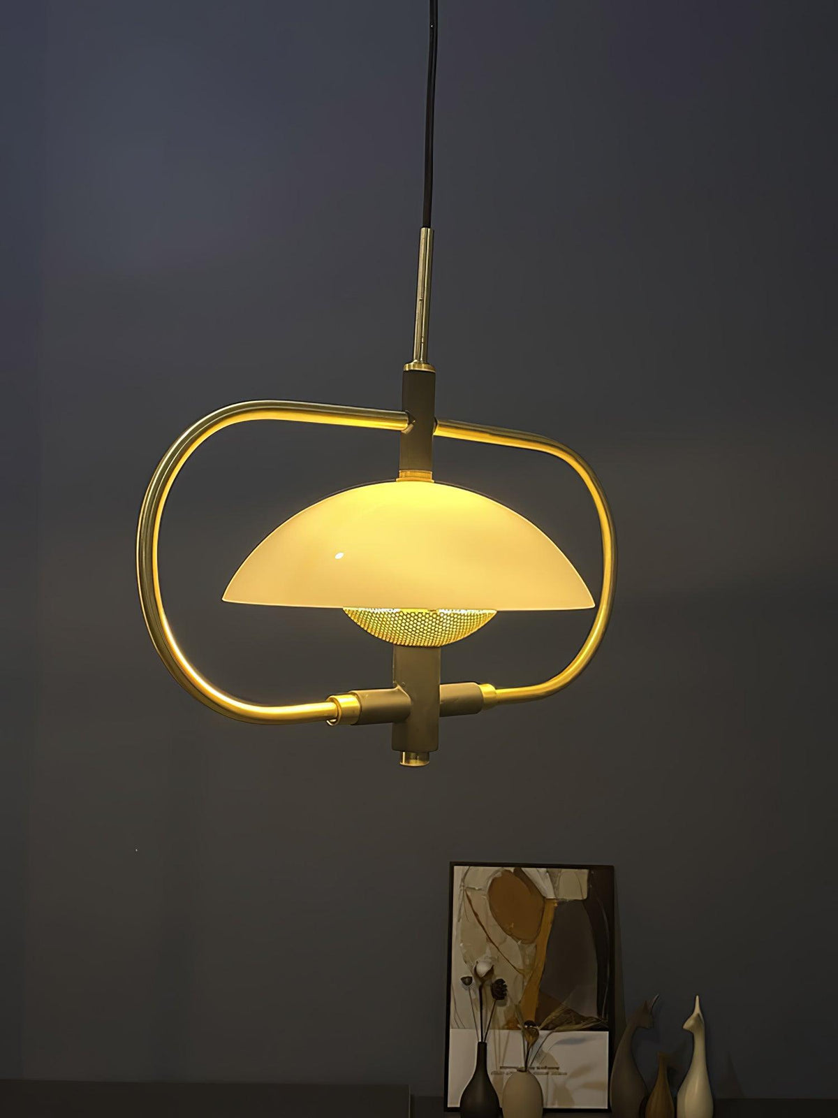 Cuvenara Pendelleuchte aus Glas im nordischen Klassik-Stil