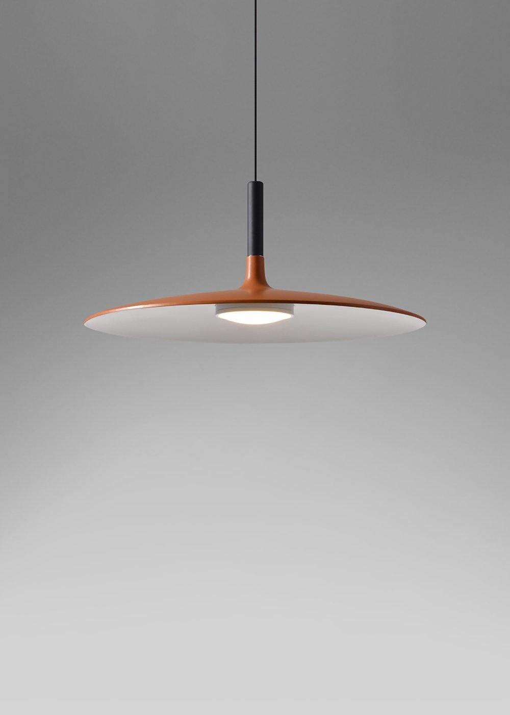 Ardinena Pendelleuchte Aluminium Flachdiskus