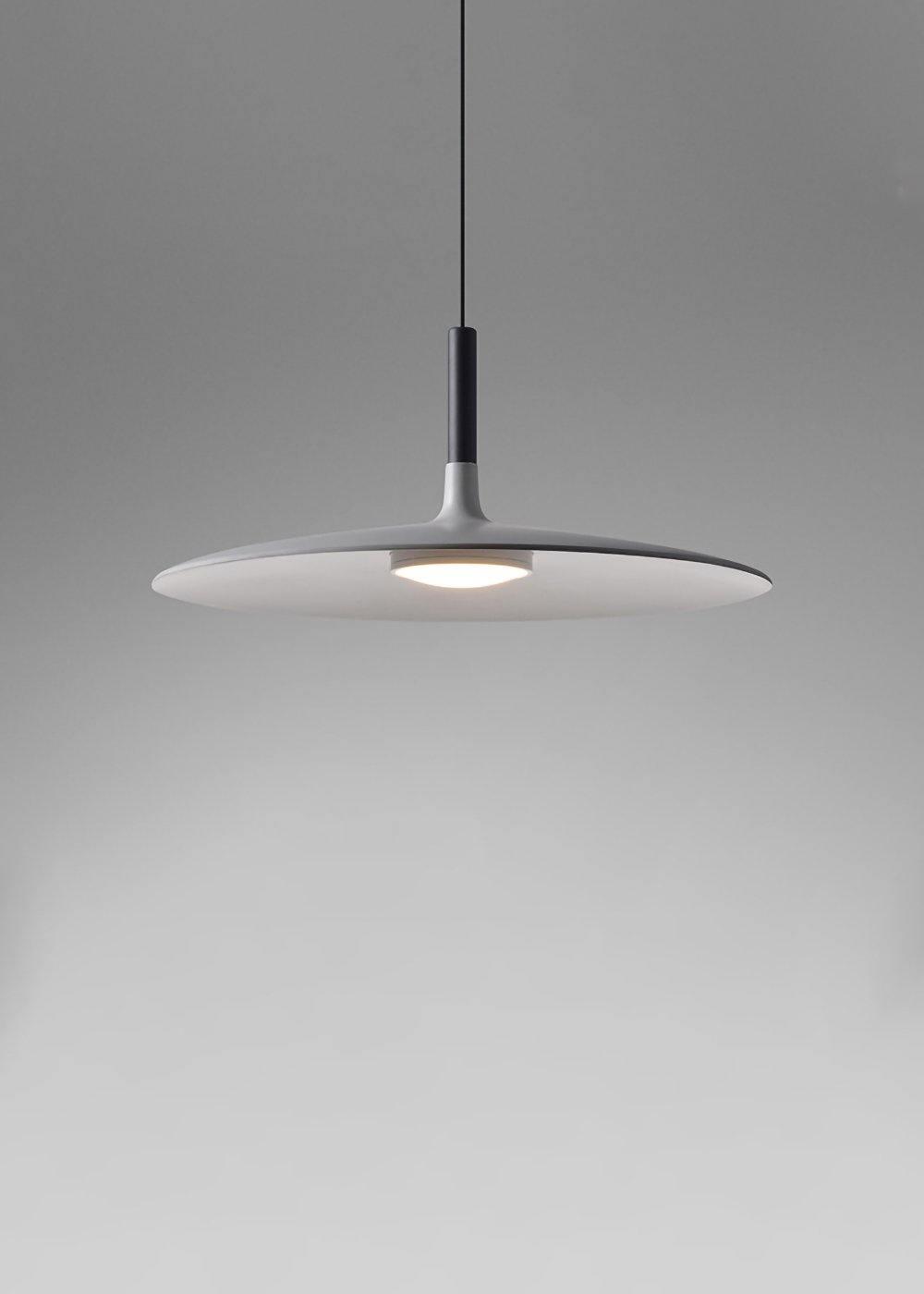 Ardinena Pendelleuchte Aluminium Flachdiskus