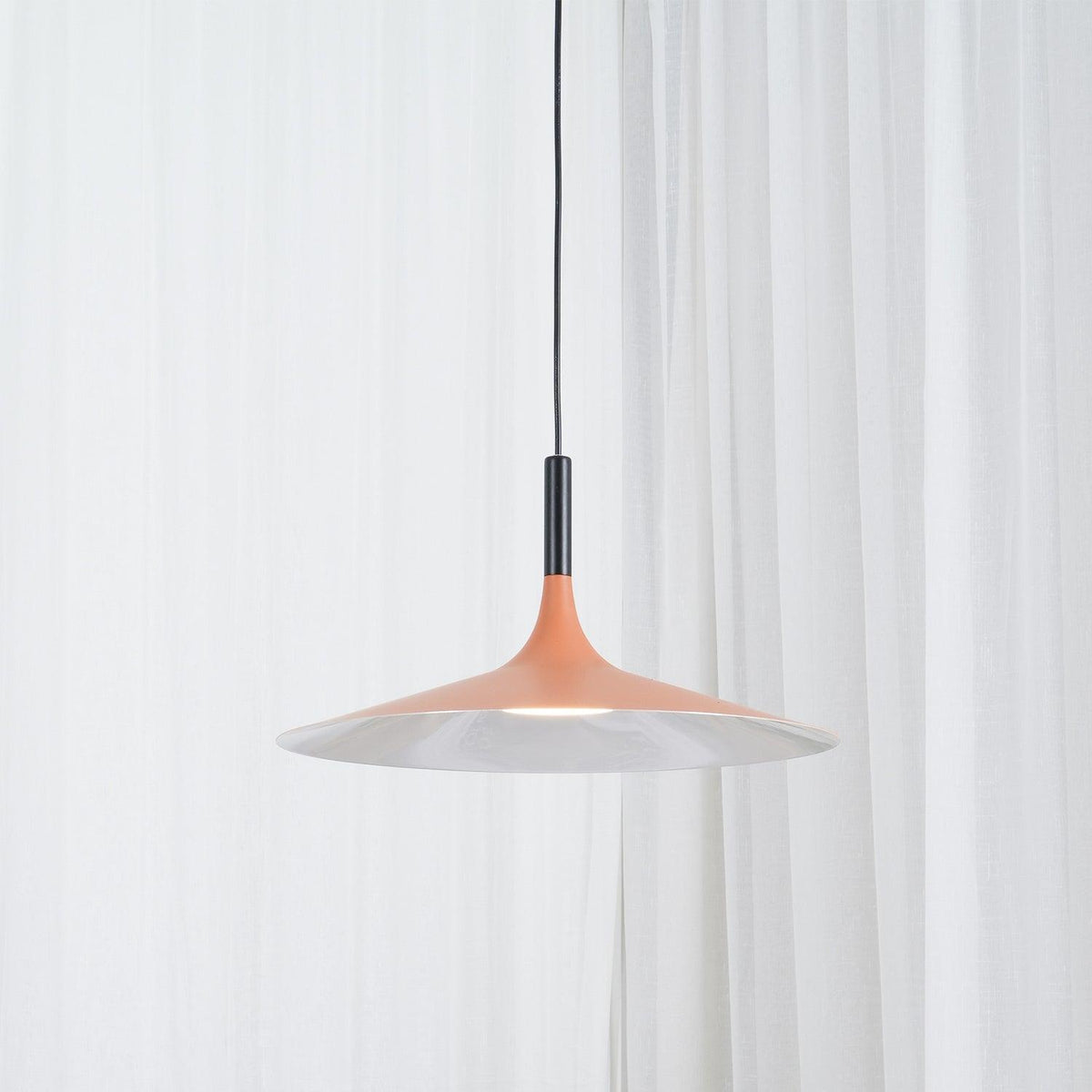 Ardinena Pendelleuchte Aluminium Flachdiskus