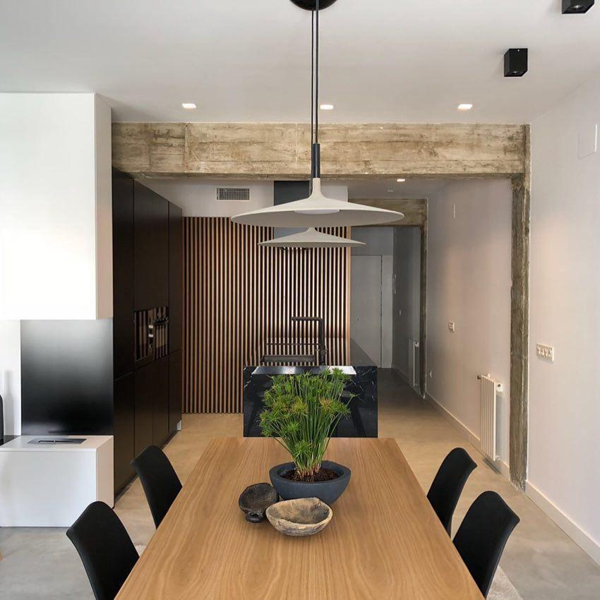 Ardinena Pendelleuchte Aluminium Flachdiskus