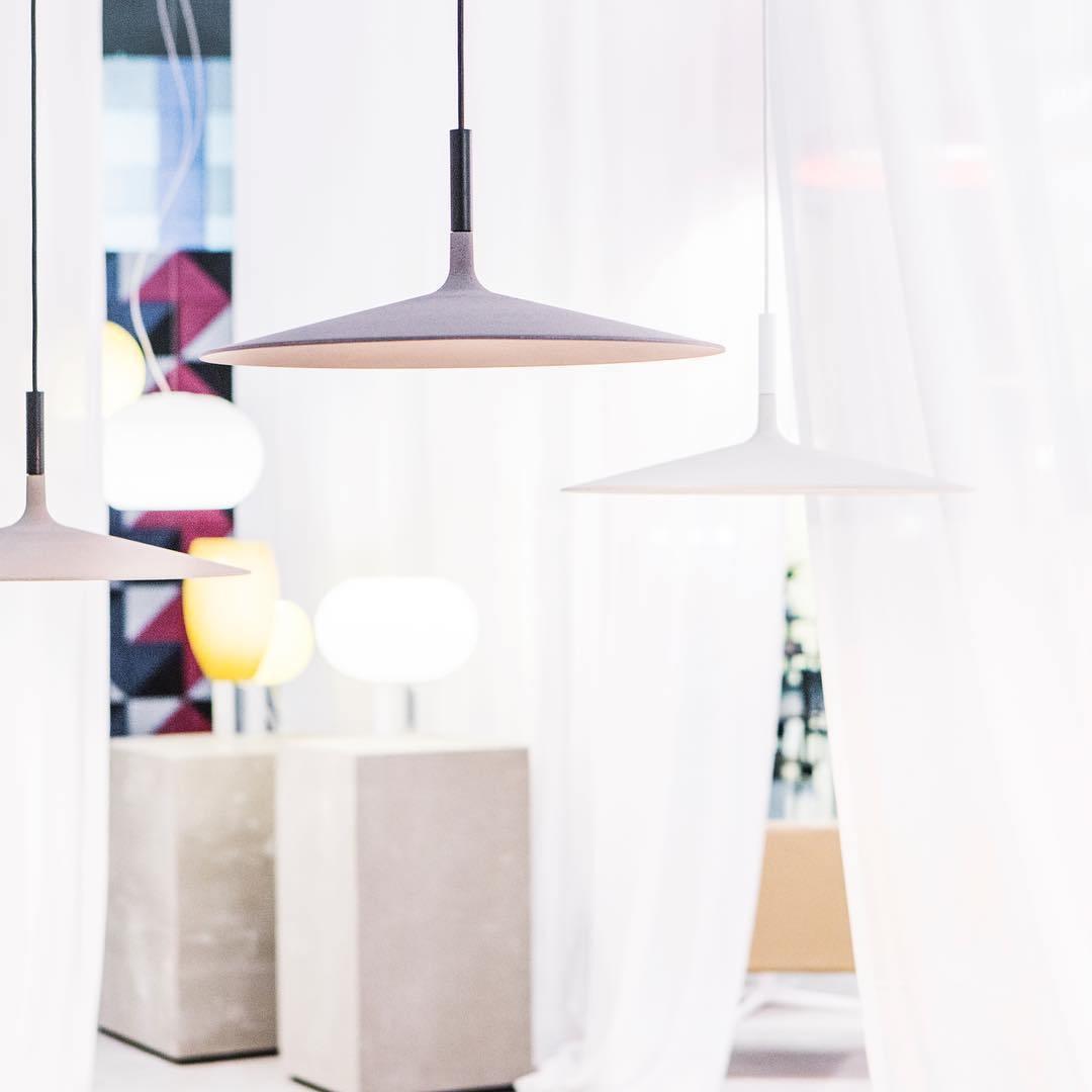 Ardinena Pendelleuchte Aluminium Flachdiskus