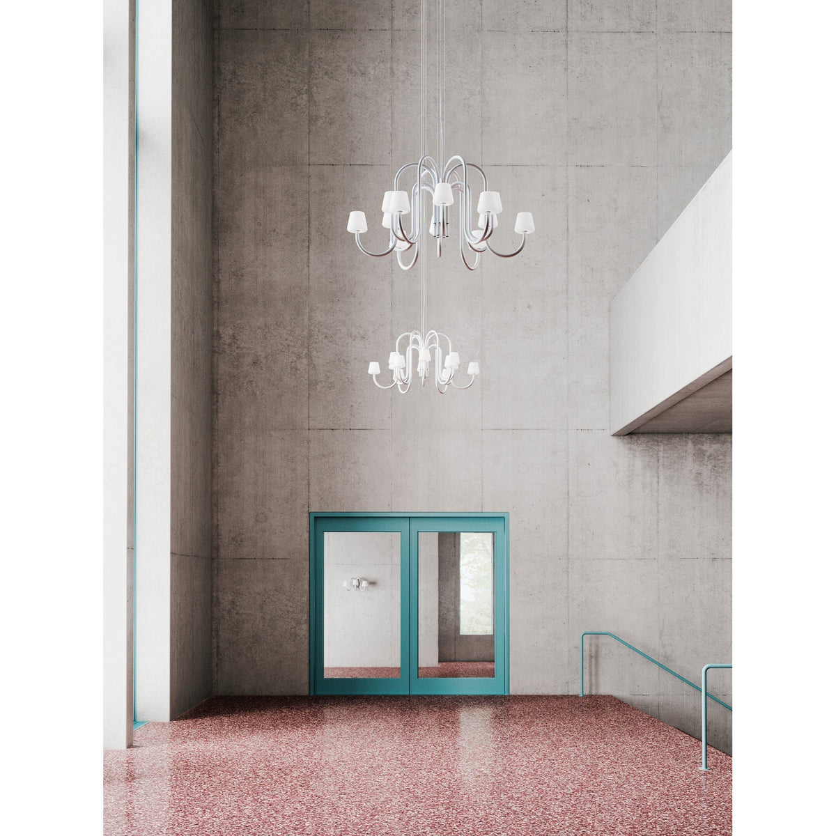 Ostruvyn modern Premium Kronleuchter aus Glas