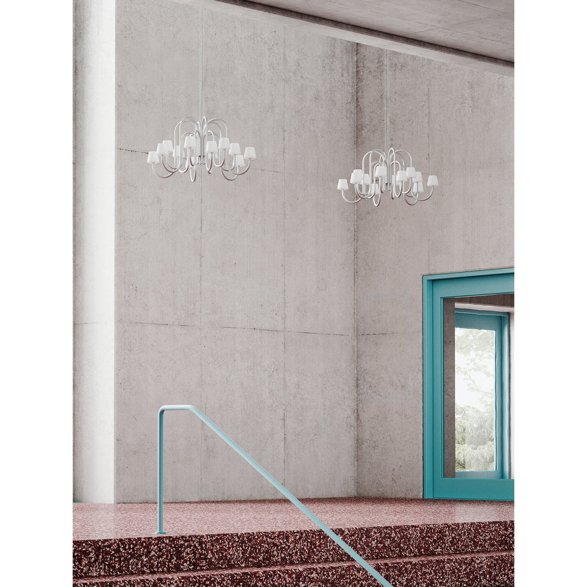 Ostruvyn modern Premium Kronleuchter aus Glas