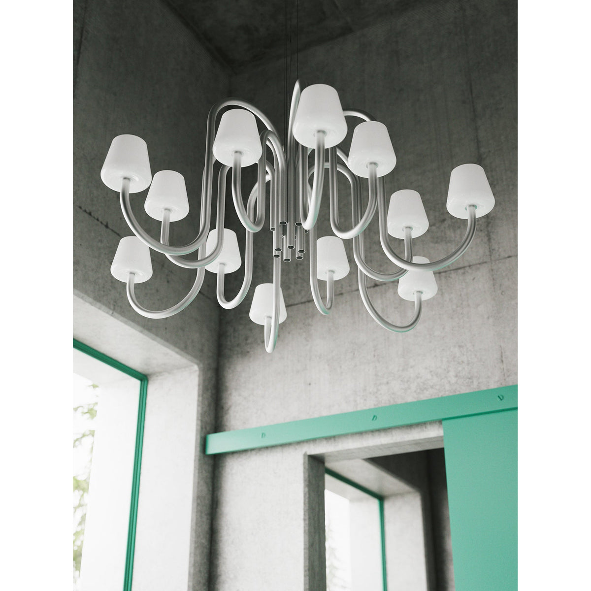 Ostruvyn modern Premium Kronleuchter aus Glas