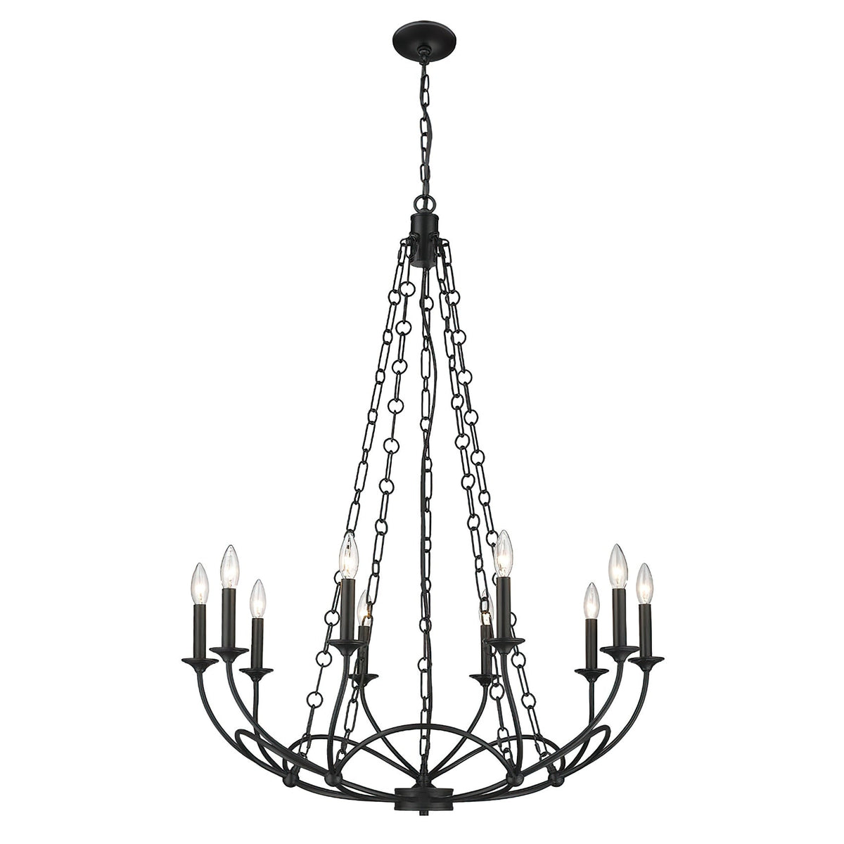 Ostruvyi Kronleuchter Minimalistisch Industrial Metall