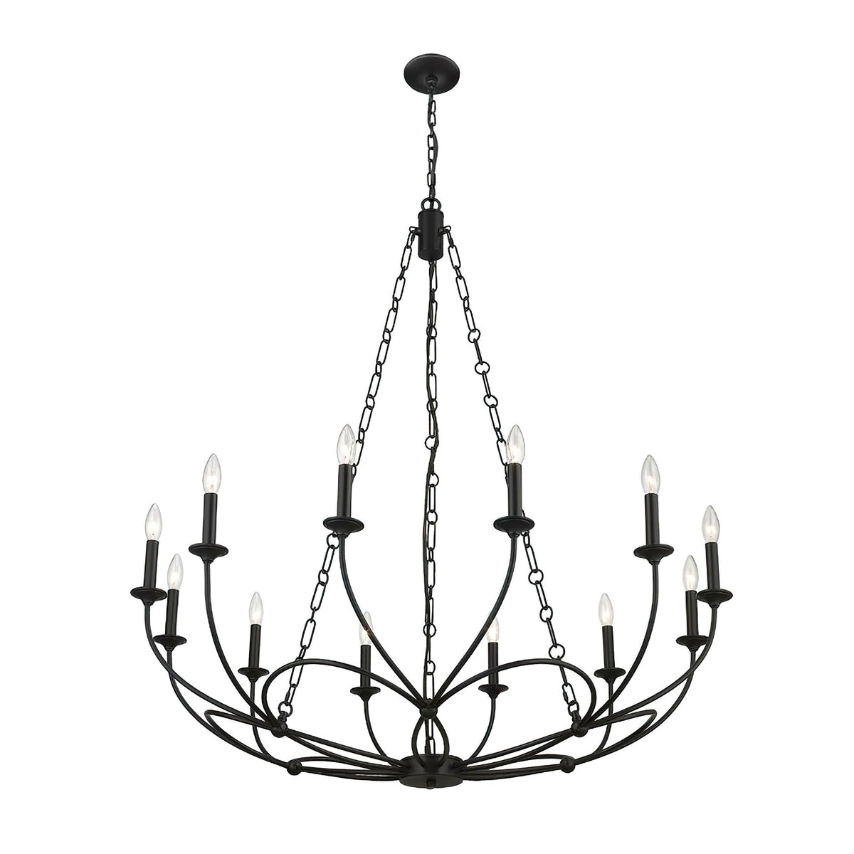 Ostruvyi Kronleuchter Minimalistisch Industrial Metall