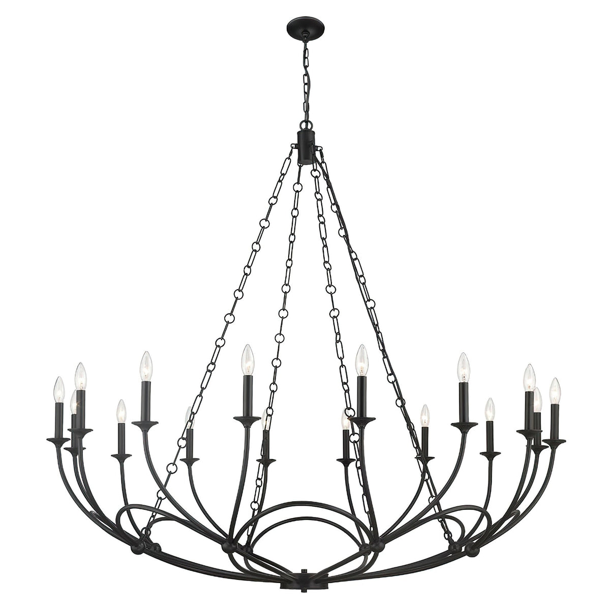 Ostruvyi Kronleuchter Minimalistisch Industrial Metall