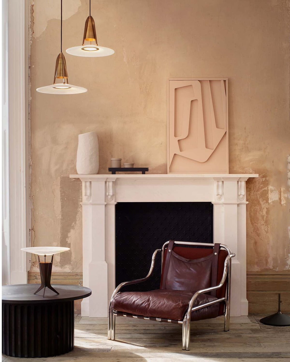 Halen Pendelleuchte Alabaster Fusion