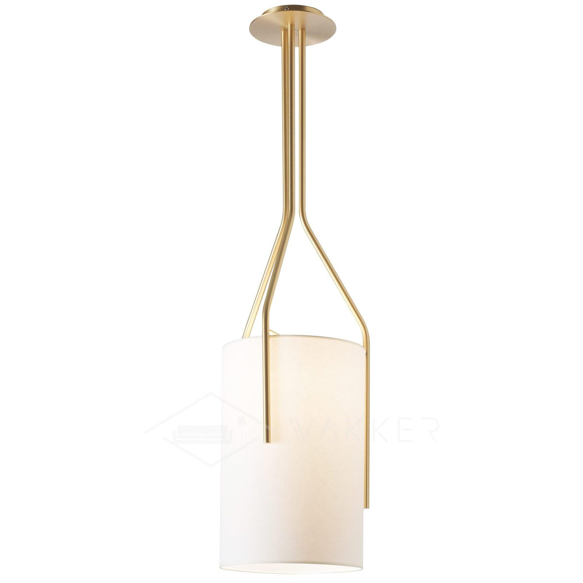 Cex Kronleuchter LED 3-Lights Messing modern