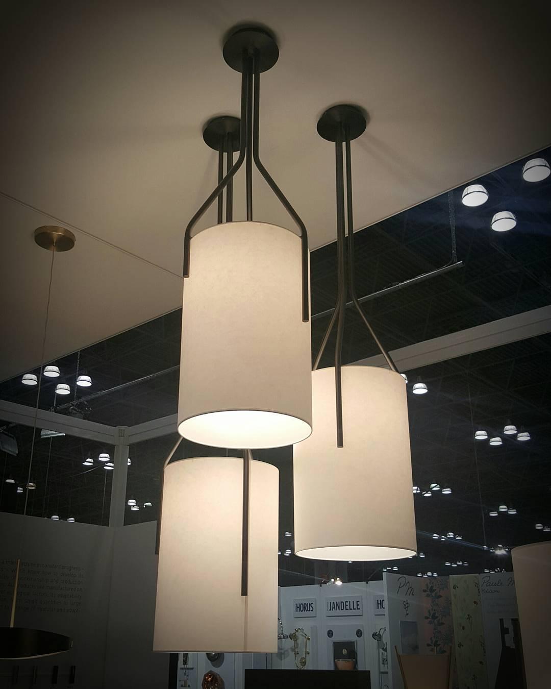 Cex Kronleuchter LED 3-Lights Messing modern