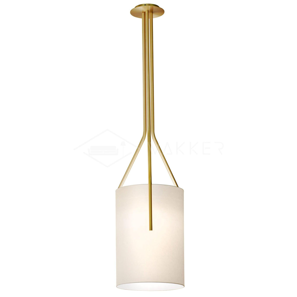 Cex Kronleuchter LED 3-Lights Messing modern
